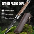 thumbnail image 4 of XYRSRUW Folding Knife, Versatile Stainless Steel Camping Knife, Compact Utility Knife for Outdoor Use, Quick Opening Folding Blade for Adventure, 4 of 6
