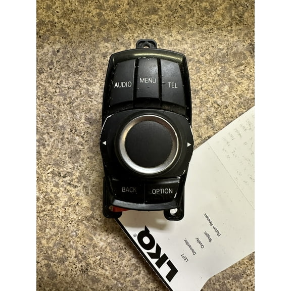 Pre-Owned 13-16 BMW 320i AM FM Radio Control Knob Console Mounted OEM LKQ - Verify Specific Vehicle Fitment In Description - (Good)
