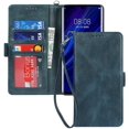 thumbnail image 1 of IBAOLE Huawei P30 Pro Wallet Case,Premium Leather Magnetic Flip Kickstand Handstrap Wallet Case with Card Holder for Huawei P30 Pro-Blue Blue HUAWEI P30 Pro, 1 of 7