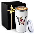 thumbnail image 1 of Taza de café aislante MNZZ de 600 ml de acero inoxidable con tapa, 1 of 7