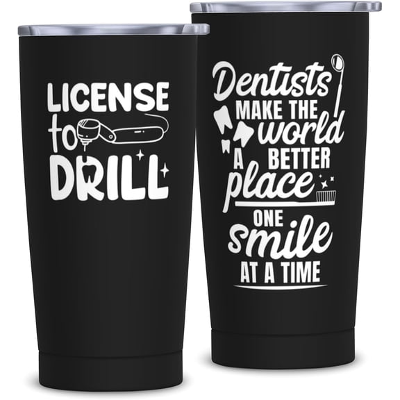 Dentist Gifts for Men, Dentist Appreciation Gifts, Dental Gift for Coworkers Dentists, Gift for Dentists Women 20 oz Tumbler