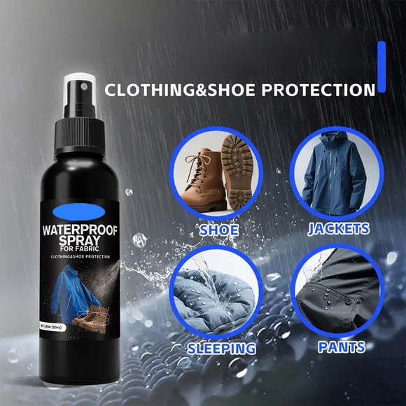 Vwrxbz Fabric Waterproof Spray, Water Repellent for Jackets Shoes and Camping Tents, 50ml