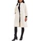 thumbnail image 2 of Abrigo largo de piel sintética para mujer INSPIRE CHIC con cierre de botones y manga larga, abrigo difuso de invierno XS blanco, 2 of 6