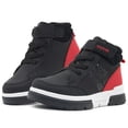 thumbnail image 1 of Tenis Bota Niño Yuyin Color Negro Ligeros Antiderrapante negro 17, 1 of 5