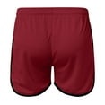 thumbnail image 5 of Men's Casual Shorts Breathable Mesh Athletic Workout Running Gym Beach Comfortable Lightweight Summer Mens Shor Drawstring Elastic Waist Casual Beach Pants, 5 of 5