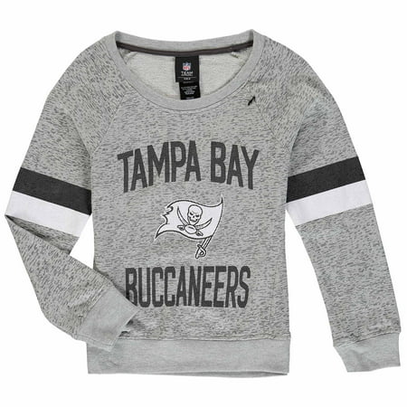 Tampa Bay Buccaneers Girls Youth My City Boat Neck Pullover Sweatshirt -