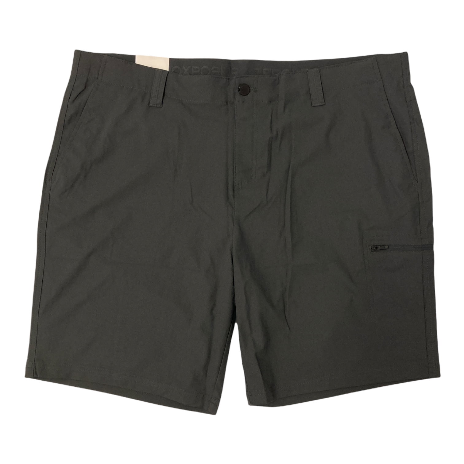 ZeroXposur Men's 4Way Stretch Lightweight Travel Shorts w/ Utility Zip