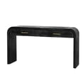 thumbnail image 4 of Console Table With Stable Base And Functional Drawers (antique Black Practical Storage Style, 4 of 6