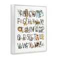 thumbnail image 3 of Stupell Industries Tribal Animals ABCs Graphic Art White Framed Art Print Wall Art, 16x20, by Erica Billups, 3 of 5