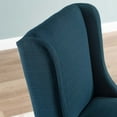 thumbnail image 6 of Modway Baron Upholstered Fabric Bar Stool in Azure, 6 of 7