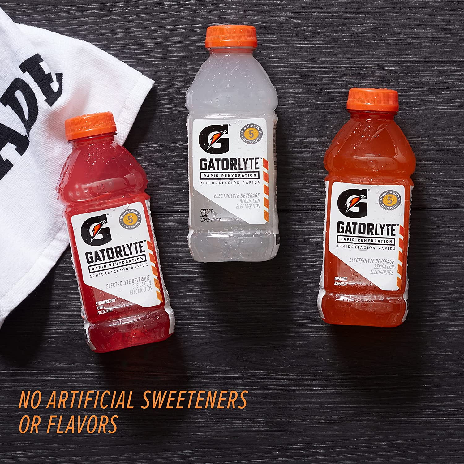 (12 pack) Gatorade Gatorlyte Mixed Berry Electrolyte Sports Drink, 20 fl oz, 1 Count Bottle