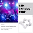 thumbnail image 5 of LEEYNEER LED Light Up Tambourine Transparent Slow Flashing Instrument  Kids 1Pcs, 5 of 5