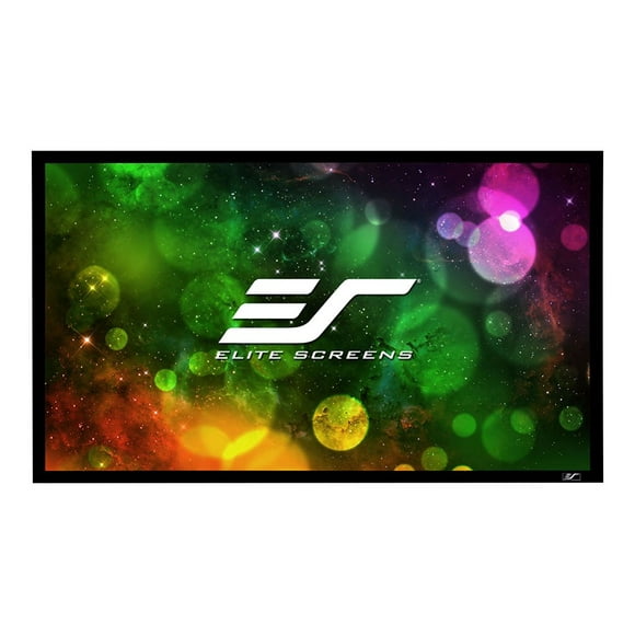 Elite Screens Sable Frame B2 Series - Projection screen - wall mountable - 135" (135 in) - 16:9 - CineWhite UHD-B - black