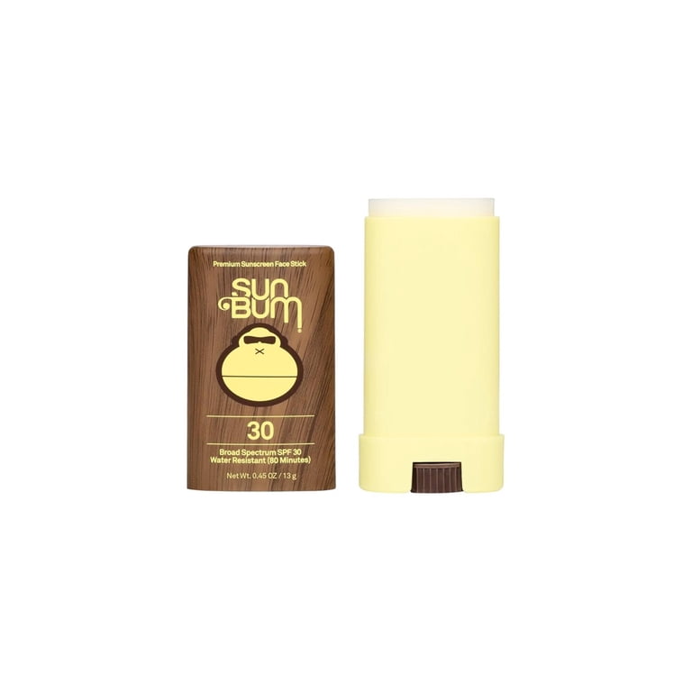 Sun Bum Premium Sunscreen Face Stick, SPF 30, 0.45 oz - Walmart.com