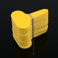 thumbnail image 1 of Etiquetas Plástico en Forma T 100 Piezas Jardín Guardería Impermeable () Amarillo, 1 of 4