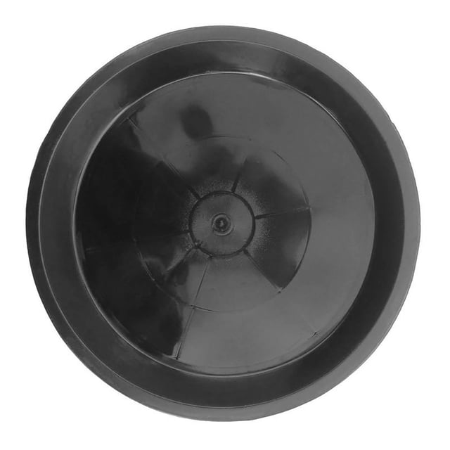 Tong Round With Flat Rim And Saucer For Indoor Outdoor Modern Decorative Planter