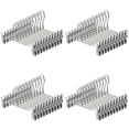 thumbnail image 1 of Percha Metal para Pantalones Antideslizante Ahorra Espacio Acero Inoxidable (gris) 10 Uds., 1 of 4