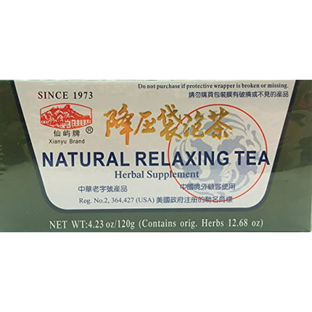 Jiang Ya Natural Relaxing Tea, Helps Maintain Healthy Blood Pressure (4.32