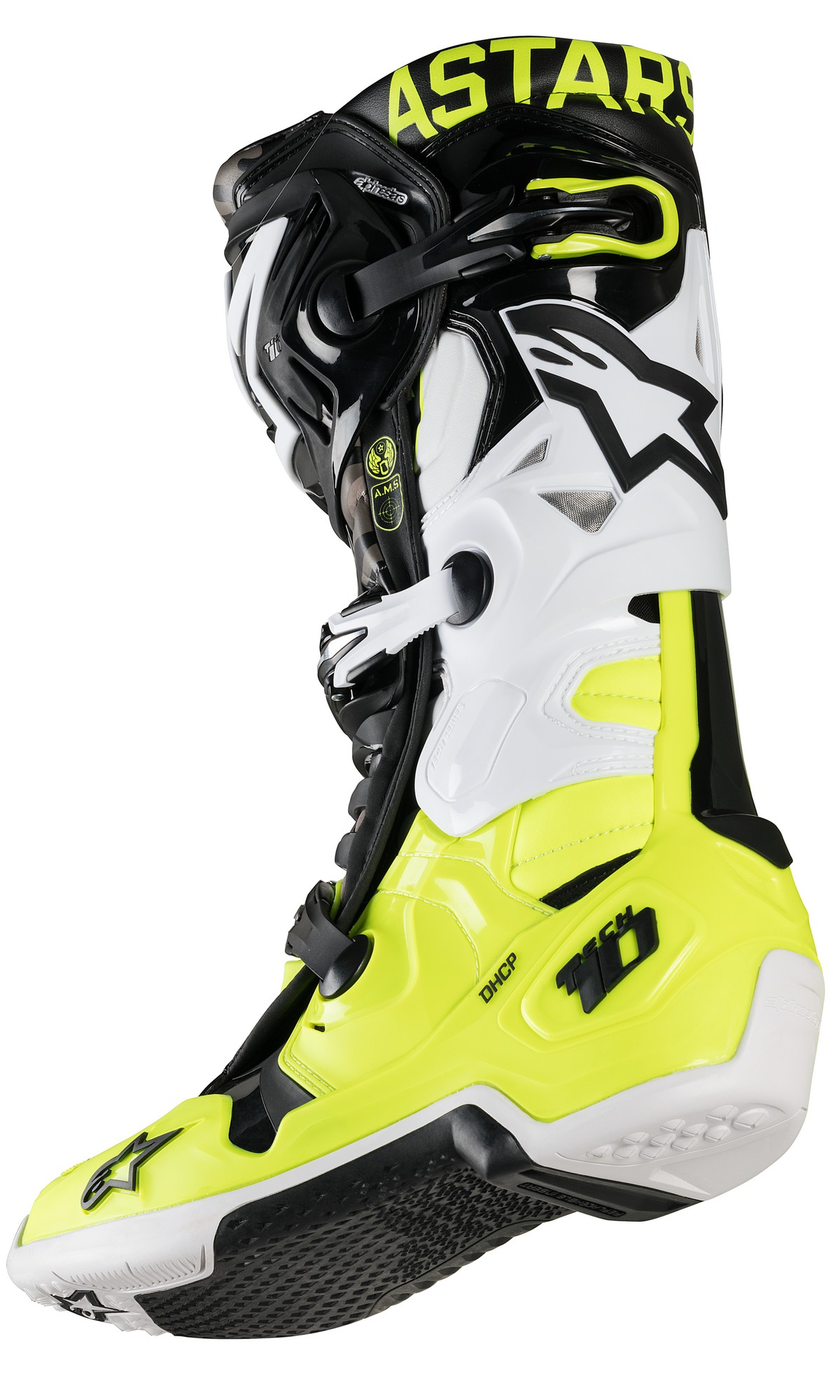 Alpinestars Limited Edition Tech 10 AMS '21 Boots - Black/Yellow