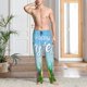 thumbnail image 2 of Fotbe Happy Easter Pantalones de Pijama para Hombre, Pantalones de Dormir, Pantalones de Casa con Cintura Ajustable y Bolsillos-X-Large, 2 of 6