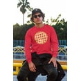 thumbnail image 3 of Halloween Lattice Pie Costume Strawberry Cherry Mens Long Sleeve T Shirt, 3 of 5