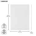 thumbnail image 4 of Tabla de cortar Farberware de plástico extragrande, 15 x 20 pulgadas, blanca, 4 of 9