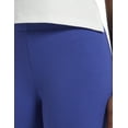 thumbnail image 3 of No nonsense Women's Cotton Capri, Royal Blue, Medium, 3 of 3