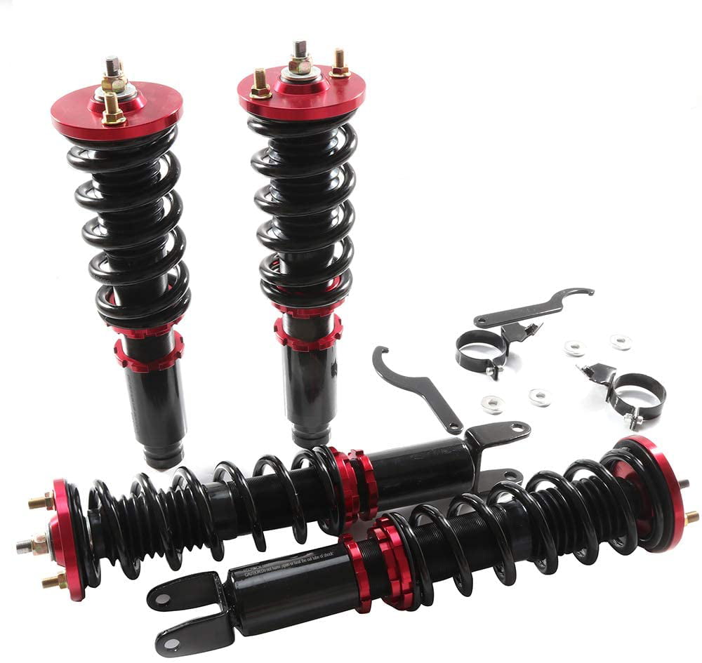 SCITOO Complete Strut Coil Spring Assembly Replacement Struts Shocks Fit for 1994 1995 1996 1997 Honda Accord Front Pair 
