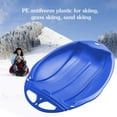 thumbnail image 5 of SDJMa Plastic Snow Sleds for Kids , Durable Downhill Sprinter Toboggan Snow Sled with 2 Handles, Winter Lightweight Sled ,Outdoor Skiing Board Snow Grass Sand Board, 5 of 9