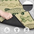 thumbnail image 3 of LAKIMCT Hand Drawn Fish Car Mats, Neoprene Front Rear Floor Mats for Cars, Waterproof Anti-Slip Car Floor Mats Full Set, Universal(4 Pcs), 3 of 6