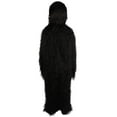 thumbnail image 4 of HPO Adult Unisex Yeti Costume with Mask, Black Bigfoot Halloween Outfit, 1, 4 of 6