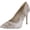 Ivory, variant on Womens Hazel Metallic Pointed Toe Pumps