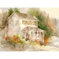 thumbnail image 2 of Slivka, Jane 24x19 White Modern Wood Framed Museum Art Print Titled - Summer Home II, 2 of 4