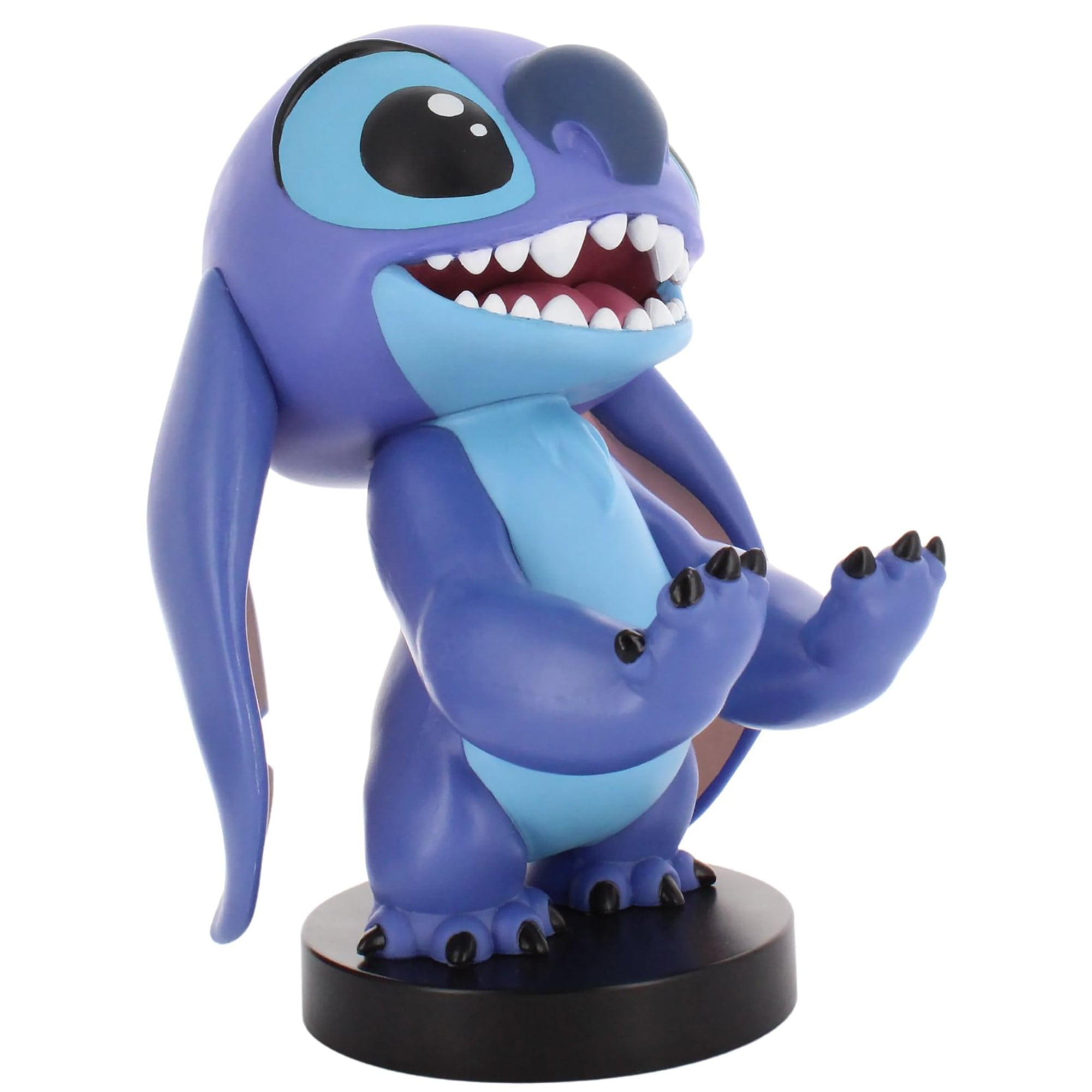 Exquisite Gaming: Lilo & Stitch: Smiley Stitch - Cable Guys Original Controller & Phone Holder, Collectible Device Stand, Officially Licensed Figure