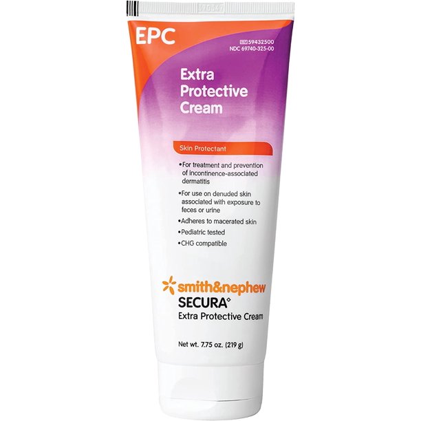 Smith & Nephew SECURA Extra Protective Cream (EPC) Tube, Diaper Rash