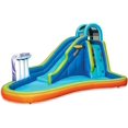 thumbnail image 5 of Banzai Inflatable Giant Water Slide - Huge Kids Pool (14 Feet Long by 8 Feet High) w Built in Sprinkler Wave & Basketball Hoop- Heavy Duty Summer Outdoor Surf N Splash Adventure Park- Blower Included, 5 of 5