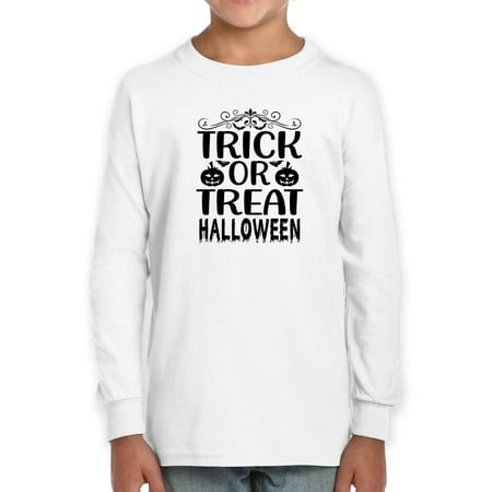 

Trick Or Treat Spooky Vintage Long Sleeve Toddler -Image by Shutterstock 2 Toddler