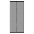 thumbnail image 1 of Magnetic Screen Door, Durable Fiberglass Material, Automatic Close with Strong Magnets, Easy Installation, Super-Duty Hook & Loop, Hands Free Entry for Pets and Kids, Black, 1 of 5