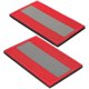 thumbnail image 1 of Safety Reflective Stickers High Visibility Reflective Tape Strip Night Use Outdoor Activities 2Pcs, 1 of 4