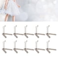 thumbnail image 1 of Action Figure Display Stand, Flexible Holder Base, Suitable for Various 6 Inch Figure Models, Made of ABS Material, Includes 10 Sets for Your Collection Needs, 1 of 8
