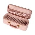 thumbnail image 1 of Estuche expositor para pulseras, caja de almacenamiento con 15 compartimentos, organizador de joyas y embalaje para joyería. Rosa, 1 of 9