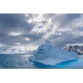 thumbnail image 2 of Jaynes Gallery 14x11 White Modern Wood Framed Museum Art Print Titled - Antarctica-South Georgia Island Landscape with iceberg and mountains, 2 of 4