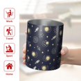 thumbnail image 5 of 12oz Coffee Tumblers Dark Blue Moon Pattern Stainless Steel Vacuum Insulated Travel Tumbler Coffee Cups Mug with Lid and Straw with Cleaning Brush for Cold & Hot Drinks, 5 of 5