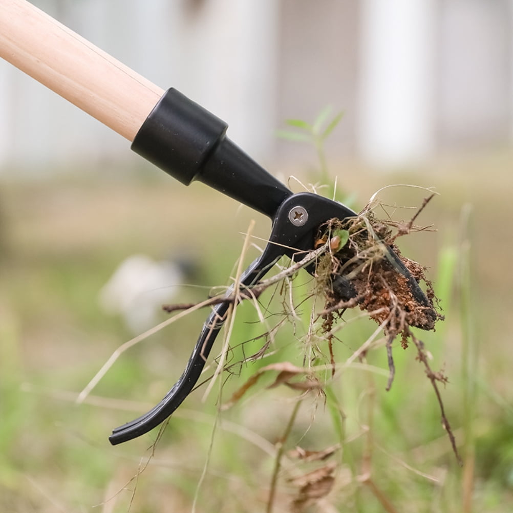 Weeder Stand Up Weed Puller Tool Claw Lawn Weeding Tools Grass Shovel Root Remover with Foot Pedal Protect Your Back Shovel for Removing Weeds Weeders Walmart