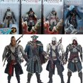 thumbnail image 2 of Serie 4 modelo de figura de acción Connor Haytham Edward Kenway Mohawk juguetes de regaloL con caja zhangmengya unisex, 2 of 2