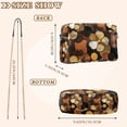 thumbnail image 4 of FORMRS Women Crossbody Purse with Chain Strap Vegan Leather Shoulder Handbag, Gold Flower, 4 of 7