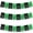 Black Green, variant on 3 Packs 30 Feet Metallic Foil Fringe Garland Tinsel Streamers, Silver Wall Hanging Tinsel Fringe Banners for Wedding, Birthday, Party, Halloween, Christmas, New Year Decorations