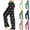 Black, variant on Ashirexll Women's Pants, Casual Pants for Women, Fashion Polka Dots Printed Long Pants Summer Mid Waist Drawstring Casual Pants with Pockets