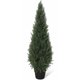 thumbnail image 1 of 3ft 4ft o 5ft artificial cedar tree-ideal para home decor! fake cypress potted imitation evergreen plants para indoor & outdoor use front porch o garden (3ft 1pcs), 1 of 5