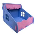 thumbnail image 2 of Rascador para gatos, cama tipo tumbona para gatos, multiusos, resistente al desgaste, mueble de juguete grueso. Azul, 2 of 8